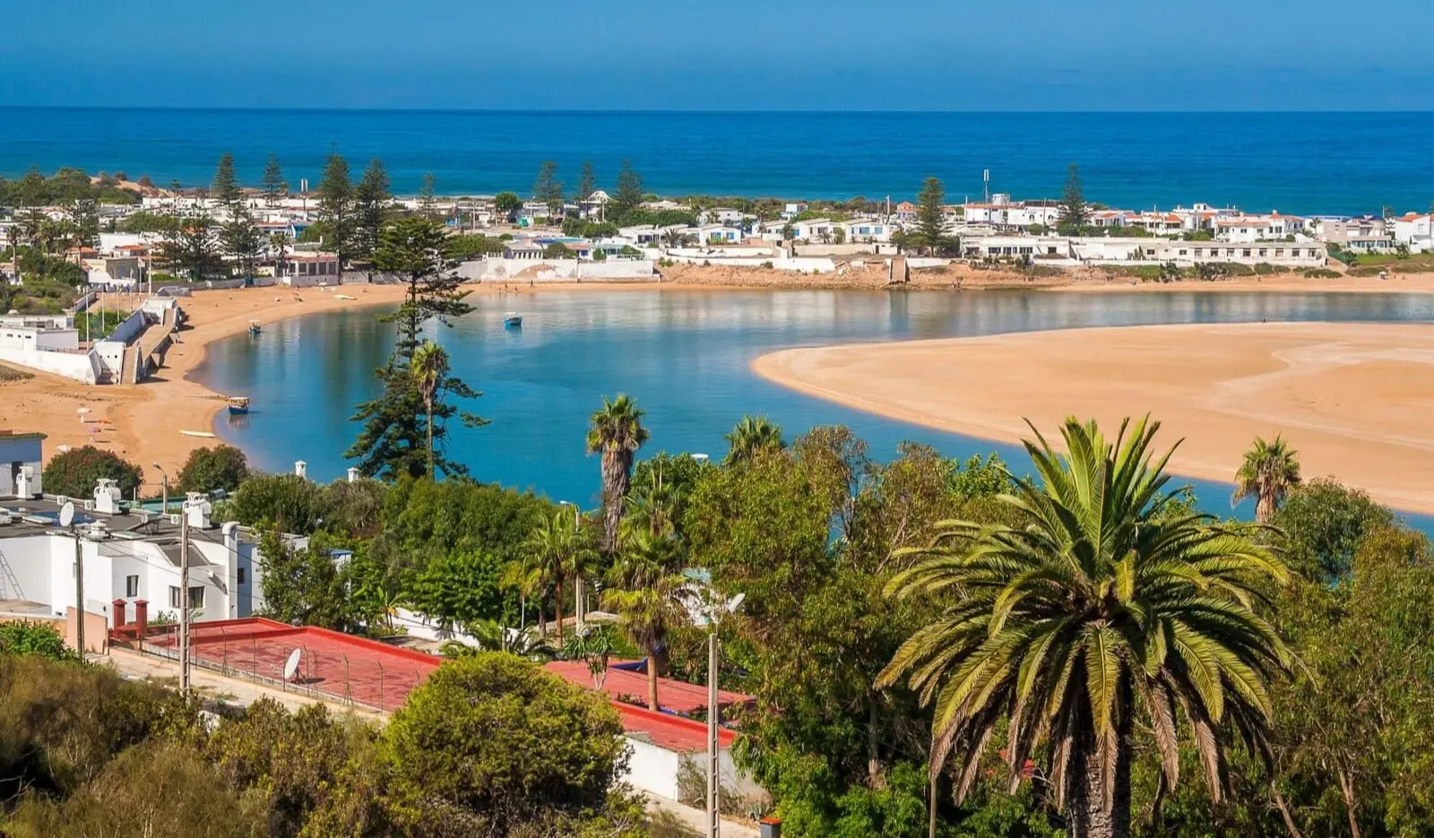 Oualida lagoon